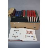 AN ALL WORLD COLLECTION OF STAMPS, in nineteen albums with Great Britain from 1840 1d black used,