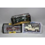 THREE BOXED MODERN DIECAST VEHICLES, Maisto Premiere Edition Aston Martin DB7 Vantage, Chrono