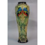 A MOORCROFT COSTA RICA TRIAL VASE, of baluster shape, dated 22/10/14, impressed and painted marks,