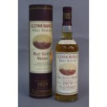 ONE BOTTLE OF GLENMORANGIE 1979 SINGLE HIGHLAND MALT, (limited bottling) bottled in 1995 and in