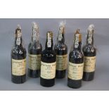 SIX BOTTLES OF S.V. BORGES & IRMAO, 1970 ALTO DOURO VINTAGE PORT, all bottles individual wrapped