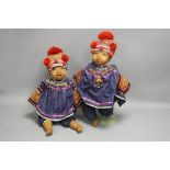 A PAIR OF BOXED GOTZ BABY DOLLS, by Carin Lossnitzer, napes of neck marked 'Gotz 90/734' and 'Gotz