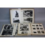 THREE ALBUMS OF 1940'S AND 1950'S BLACK AND WHITE PHOTOGRAPHS, relating to Cadette ships