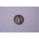 DENOMINATION DENARIUS V F SEABY 1979 DOMITIAN 81-96 A, 3.27 grams, AVG PM Laureated head right/