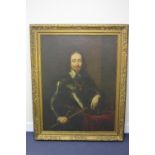 AFTER SIR ANTHONY VAN DYCK, portrait of King Charles I (1600-1649), half length, in armour and