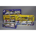 FIVE BOXED 1980'S CORGI SERVICE SETS, British Gas, No.C3, Police, No.C8, British Telecom, No.C17,