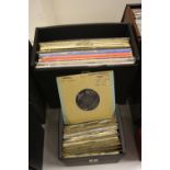 TWO CASES OF OVER 40 SINGLES, and 20 L.P's by The Beatles, including Beatles For Sale, Please Please