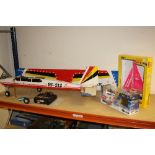 AN UNBOXED SEAGULL MODELS JUMPER 25 RADIO CONTROL TRAINER AEROPLANE, not tested, may not be