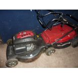 A MOUNTFIELD RM55, 160CC PETROL LAWNMOWER, with grassbox