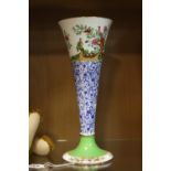 A COPELANDS SPODE FOOTED TRUMPET VASE, height approximately 31cm