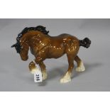 A BESWICK HORSE 'Spirit of the Earth' No.2914, brown, gloss