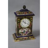 A BOXED MASONS IRONSTONE LIMITED EDITION TIMEPIECE, 'The Imperial Mandarin Clock' 265/950 (with