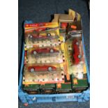 FOUR BOXED CORGI CLASSICS DIECAST EDDIE STOBART TRUCKS, with a quantity of boxed Shell Ferrari