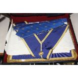 MASONIC REGALIA IN CASE