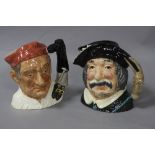 TWO ROYAL DOULTON CHARACTER JUGS, 'Bootmaker' D6572 and 'Sancho Panca' D6461 (2)