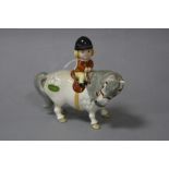 A JOHN BESWICK NORMAN THELWELL FIGURE, 'An Angel on Horseback' No.2704A, 1st variation