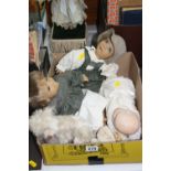 A PAIR OF D'ANTON JOS COLLECTORS DOLLS, possibly from the 'Rotten Kid's Collection', both marked 'D'