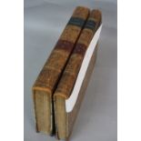 STEBBING SHAW, History & Antiquities of Staffordshire, volumes 1 and 2, 1st Editions 1798-1801, half