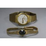 A SEIKO GENTS WATCH, Number 409296 and a Swiss Empress ladies watch (2)