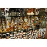 A COLLECTION OF SCENT BOTTLES, Jean Paul Gaultier, Goya, Givency, Vanderbilt, Gianni Versace etc (