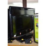 A SAMSUNG 26' LCD, and BT box (no remotes) (2)