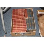 A BOX OF BOOKS, 'The King's Shakespeare', 19 vols, Pub. Cassell & Co Ltd, C. Dickens, 'Nicholas