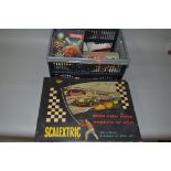 A BOXED SCALEXTRIC COMPETITION CAR SERIES SET, No.CM.33, appears largely complete with both cars,