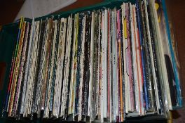 A TRAY OF OVER 100 L.P'S, from film soundtracks to 1990's, including Duran Duran, Human League,