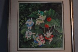 AFTER BERYL COOK (BRITISH 1926-2008), Fairy Dell, a signed colour print, published by Alexander