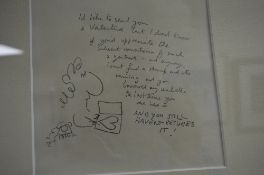 MEL CALMAN (1931-1994), 'I'd Like To Send You ...', pencil cartoon, signed lower left, Rae-Smith