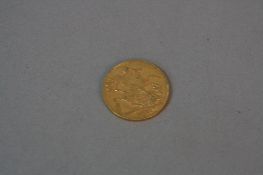 A FULL GOLD SOVEREIGN 1911