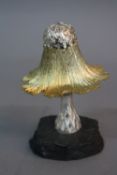 A CHRISTOPHER LAWRENCE LIMITED EDITION SILVER GILT SURPRISE EASTER MUSHROOM, No.239/250, the