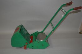 THE WEBB MINIATURE LAWNMOWER FOR CHILDREN, push along cylinder mower in working order, complete with