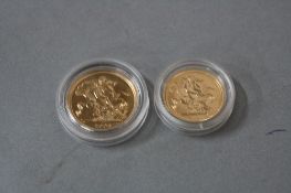 A 2006 FULL GOLD SOVEREIGN AND A 2006 HALF GOLD SOVEREIGN, BU (2)
