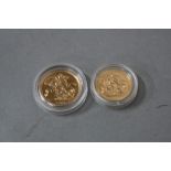 A 2006 FULL GOLD SOVEREIGN AND A 2006 HALF GOLD SOVEREIGN, BU (2)