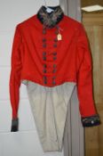 AN 1820'S TAILCOAT, attributed to the Lord Lieutenant of Wales K.J.Carpenter of Carreglwyd,