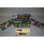 A QUANTITY OF BOXED CORGI CLASSICS EDDIE STOBART DIECAST VEHICLES, to include modern Trucks E.R.F.