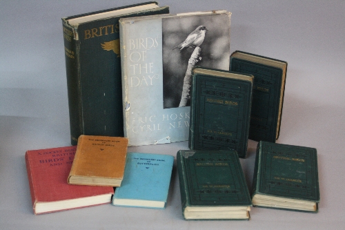 A BOX OF BIRD BOOKS, including a reference book to butterflies (parcel)