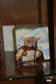 A BOXED MODERN STEIFF COLLECTORS TEDDY BEAR MELCHIOR ORNAMENT, limited edition No 534 of 1500,