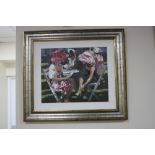 AFTER SHEREE VALENTINE DAINES, 'CHAMPAGNE SUMMER' AND 'TETE A TETE', a pair of limited edition