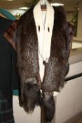 THREE VARIOUS FUR STOLES