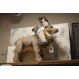 A BOXED STEIFF REINDEER, limited edition No 104 of 1500, complete with certificate, length