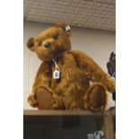 A BOXED MODERN COLLECTORS STEIFF REPLICA 1902 BEAR, limited edition No 1874 of 7000, approximate