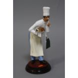 A DENNIS FAIRWEATHER FIGURE 'CHEF'