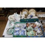 A ROYAL ALBERT ELFIN PATTERN PART COFFEE SET, assorted coffee cups and saucers, trios, plates, etc