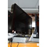 A SAMSUNG LE 32C530 32' LCD TV, a Philip DVD/video player (two remotes)