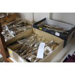 THREE BOXES OF VARIOUS MAPPIN & WEBB FLATWARE