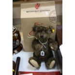 A BOXED MODERN STEIFF COLLECTORS BEAR, No 836, with working growler