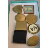 EIGHT VINTAGE COMPACTS