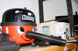 A HENRY VACUUM CLEANER, etc (3)